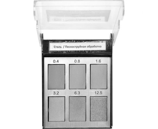 Набор образцов шероховатости Челябинский Калибр ОШС-ТТ сталь с поверкой 1038573 