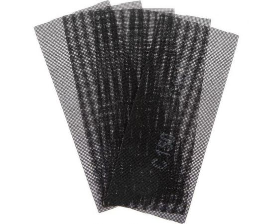 Сетка абразивная водостойкая PRO (5 шт; 115х280 мм; Р150; карбид кремния) TUNDRA 1857958 