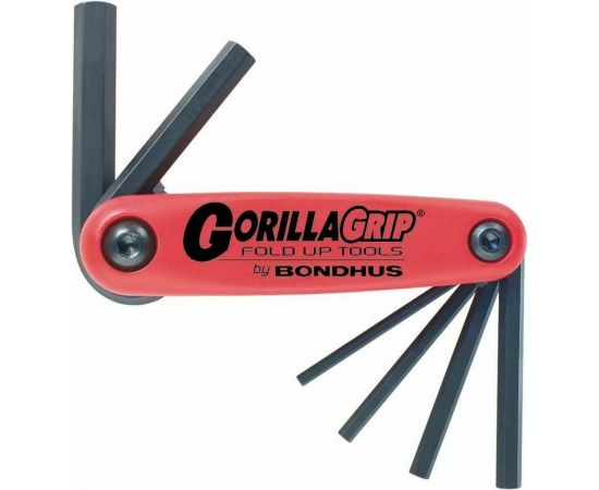 Набор ключей BONDHUS GorillaGrip складной, шестигранные, 3-10 мм 12595 