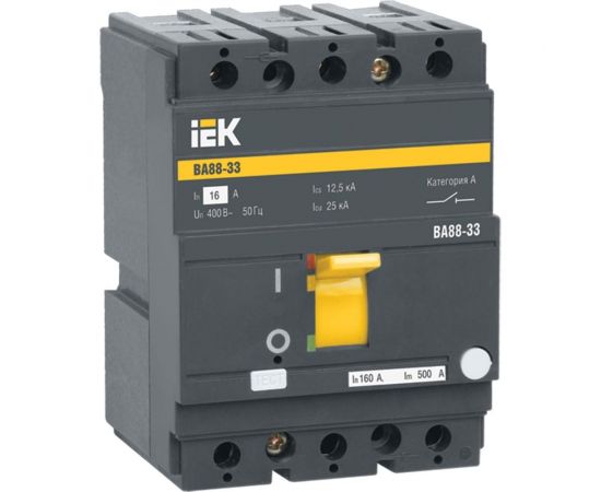 Автоматический выключатель IEK ВА88-33, 3Р, 100А, 35кА SVA20-3-0100 
