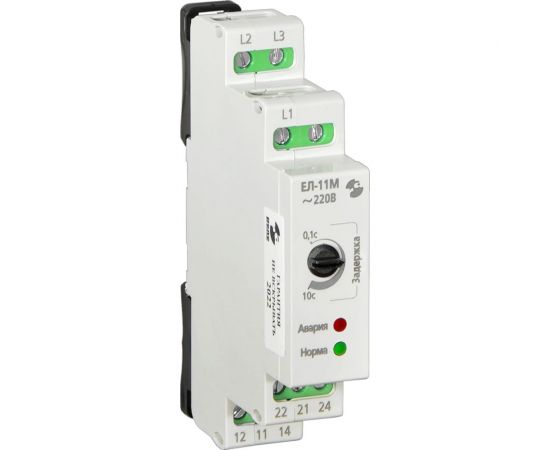Реле контроля трехфазного напряжения Реле и Автоматика, ЕЛ-11М 220В 50Гц A8222-77135174 