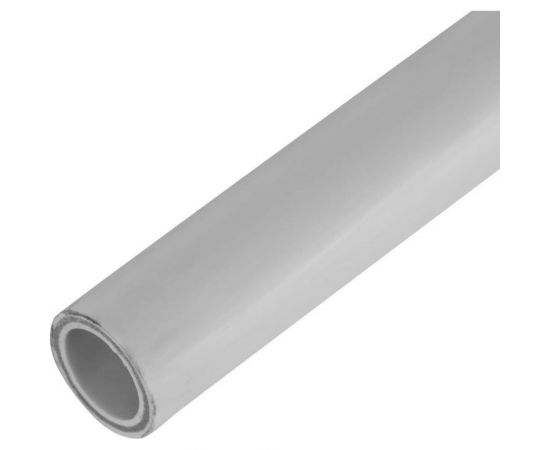 Армированная алюминием труба РОСТерм Aqua SDR6 40ммх6,7мм 2 м., белая AQAl6-40 – изображение 2