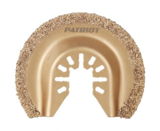 Насадка шлифовальная полукруглая 65 мм для многофункциональных резаков PATRIOT 821010012 – изображение 2