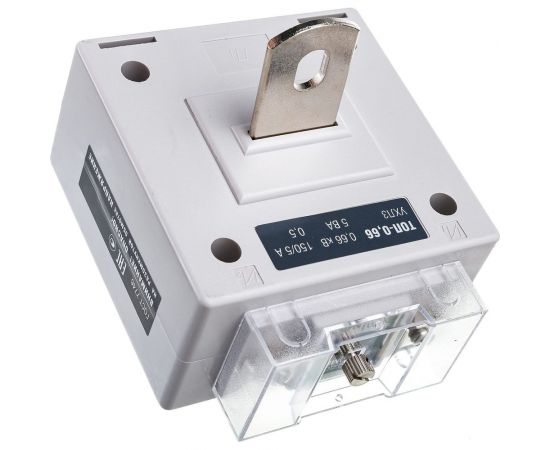 Трансформатор тока IEK ТОП-0,66 150/5А 5ВА класс 0,5 ITP10-2-05-0150 – изображение 2