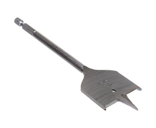 Сверло по дереву перовое с подрезателями (38x152 мм) Hardcore 163815 – изображение 2