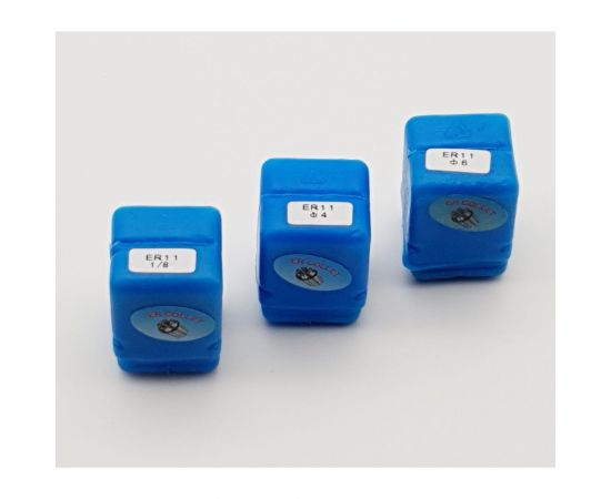 Комплект цанг ER 11 (3 шт; 3.175 мм, 4 мм, 6 мм) ТЕХНОРЕАЛ МА320051004 – изображение 2