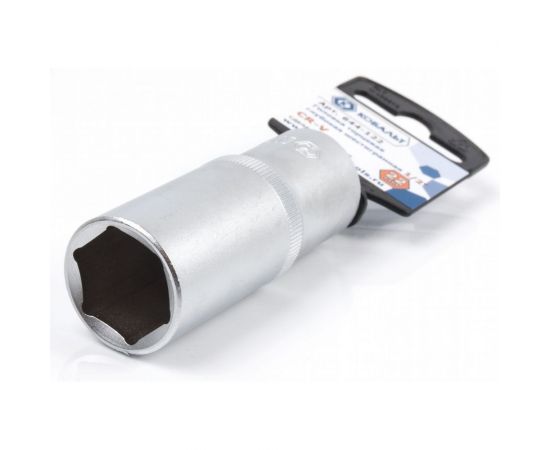 Глубокая торцевая головка КОБАЛЬТ 1/2, 22мм, Cr-V 644-122 – изображение 2