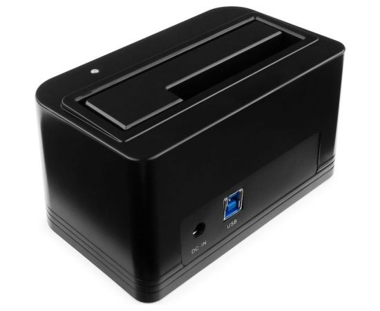 Докстанция Gembird 2.5/3.5, черный, USB 3.0, SATA, HDD/SSD HD32-U3S-4 – изображение 2