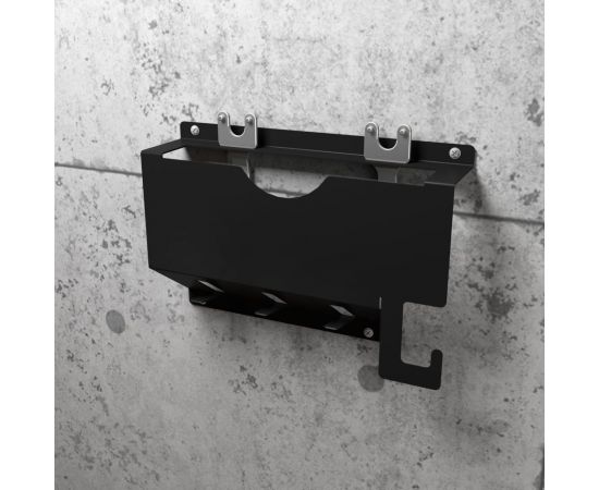 Настенный держатель для угловых шлифмашинок до 210 мм EMBODIMENT черный EMB-USM-BW-B – изображение 3