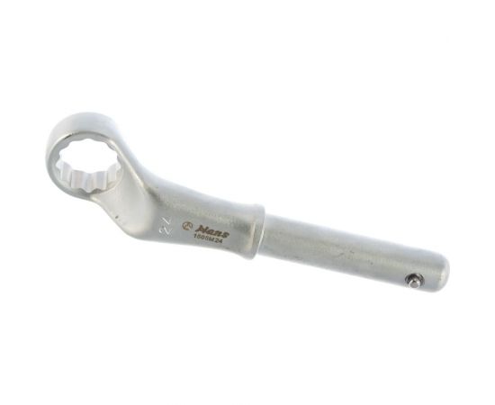 Накидной усиленный ключ Hans 70 градусов 24 мм 1505M24 – изображение 3