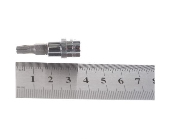 Насадка торцевая 1/4"DR с вставкой-битой T27 Ombra 114327 – изображение 4