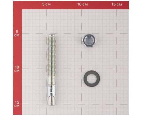 Клиновой анкер Friulsider FM753 M12x100/10 ФАС 75969 2 12 – изображение 4