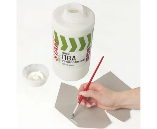 Универсальный клей ПВА STAFF 2,3 кг бумага, картон, дерево 606433 – изображение 4