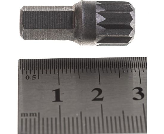 Вставка-бита 5/16""DR SPLINE, M12, 30 мм Ombra 556712 55966 – изображение 5