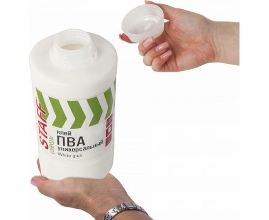 Универсальный клей ПВА STAFF 2,3 кг бумага, картон, дерево 606433 – изображение 5