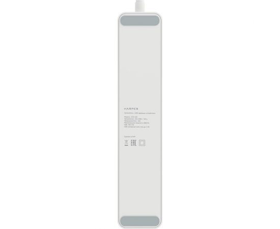 Удлинитель с USB зарядкой HARPER UCH-325 White H00003008 – изображение 7