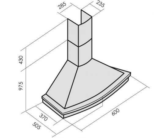 MBS Вытяжка кухонная TULIP IVORY 160 5087 – изображение 8