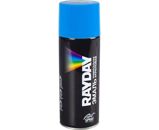 Акриловая аэрозольная краска RAYDAY Ral 5012 голубая, 520 мл Rd-060 223206 