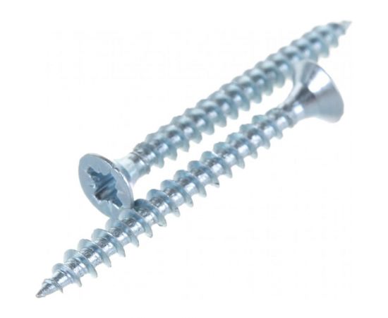Потайной универсальный шуруп Метизный двор 3,5x35, оцинкованный, 1000 шт. 4690441021724 