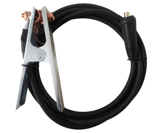 Комплект кабеля КГ16 мм с клеммой заземления 2 м вилка 10-25 Профессионал 804 