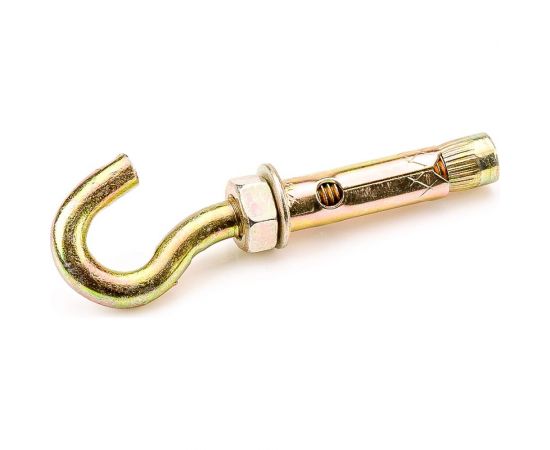 Анкерный болт с крюком Стройметиз 10х60 уп. 2 шт европодвес 2530031 