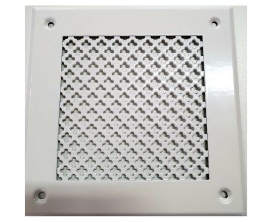 Вентиляционная решетка металлическая на саморезах 150x150 мм ООО Вентмаркет VRC00150S1 