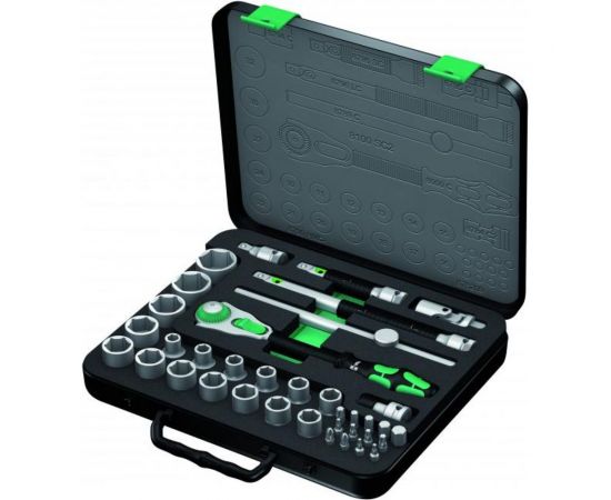 WERA НАСАДКИ В НАБОРЕ (шт) 8100 SC 2 ZYKLOP-KNARRENSATZ. 1/2 ANTRIEB METRISCH WE-003645 