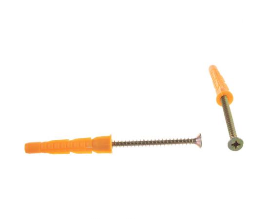 Пакет универсальный дюбель Метизный двор 8х52мм + шуруп 5,0х50мм 8 шт. 4607173902481 