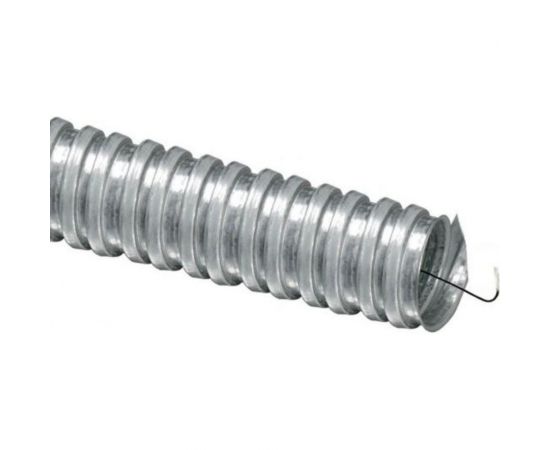 Оцинкованный металлорукав УРАЛ ПАК с протяжкой и х/б уплотнением РЗ-Ц-Х 20 (15) МР-0200720-015 