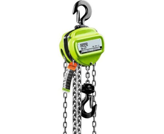 Ручная цепная таль HITCH CH100, 1 т, 3 м SZ060878 