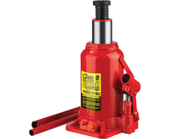 Гидравлический бутылочный домкрат Golden Snail на 2Т GS8236 