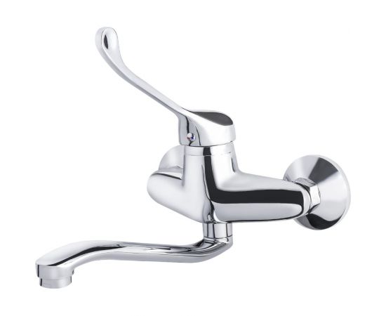 Настенный хирургический смеситель для кухни Maxonor хром MN4654 