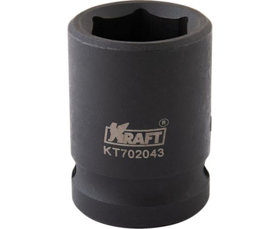 Головка ударная 6-гранная 18 мм, 1/2""DR KRAFT KT 702043 