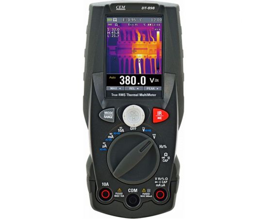 СЕМ DT-898 Мультиметр TRMS с встроенным тепловизором 482490 