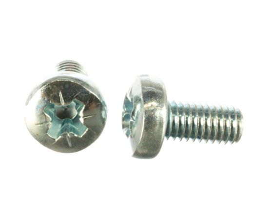 Винт КРЕП-КОМП полуцилиндрическая головка, цинк DIN7985 8х16 10шт вц816мф 