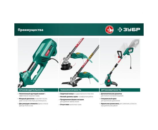 Сетевой триммер ЗУБР ТСН-33-600 – изображение 16