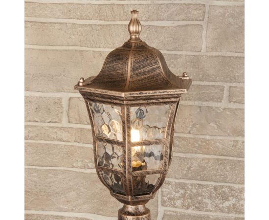 Садово-парковый светильник Elektrostandard Dorado F черное золото GL 1013F a043640 – изображение 2