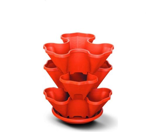 Каскад для цветов Darel Plastic 50503 3 шт., терракотовый 047972 – изображение 2