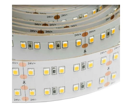Светодиодная лента Apeyron 24В, 38Вт/м, smd2835, 240д/м, IP20, 3800Лм/м/ 315 – изображение 2