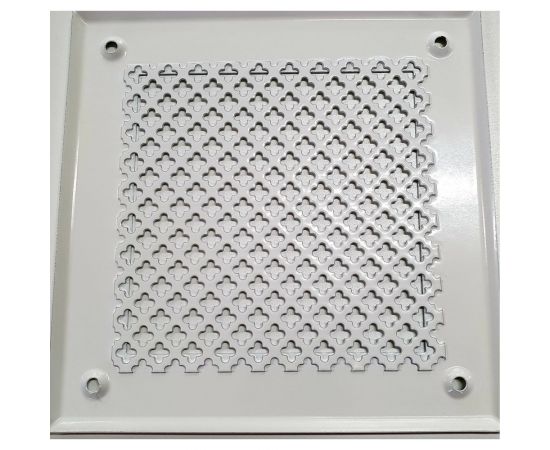 Вентиляционная решетка металлическая на саморезах 150x150 мм ООО Вентмаркет VRC00150S1 – изображение 2