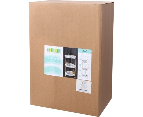 Угловая трехэтажная этажерка FIXSEN – изображение 2