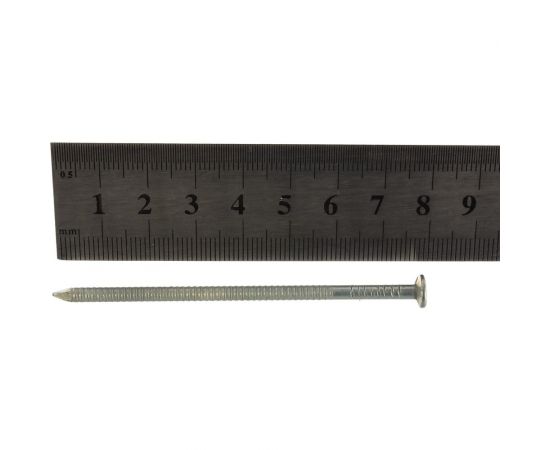 Ершеные гвозди ЗУБР цинк 80 х 3.1 мм 16 шт. 4-305146-31-080 – изображение 2