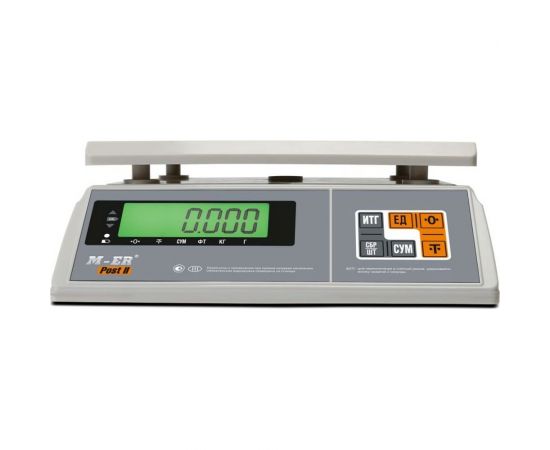 Весы M-ER MERCURY 326FU-32.1 LCD без АКБ 3703 – изображение 2