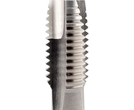 Машинный метчик GSR M8 DIN371 B HSSE 6H Silver B09000210 – изображение 3