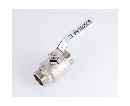 Шаровой кран PROFACTOR PF STANDARD ручка рычаг н/н 1 дюйм PF FBV 323 – изображение 3