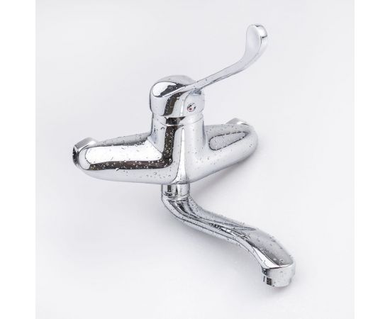 Настенный хирургический смеситель для кухни Maxonor хром MN4654 – изображение 3