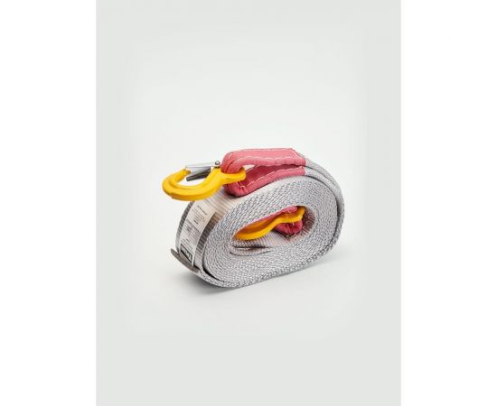 Буксировочный эластичный ремень Tplus Туризм 6 т, 6 м, крюк/крюк T009199 – изображение 3