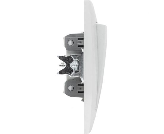 Проходной 1-клавишный выключатель EKF Валенсия, 10А белый PROxima EWV10-025-10 – изображение 3