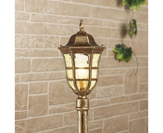 Садово-парковый светильник Elektrostandard Dorado F черное золото GL 1013F a043640 – изображение 4