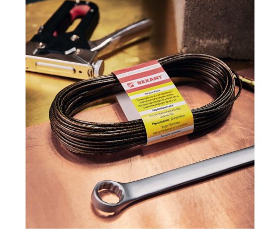 Стальной трос в ПВХ оплетке REXANT 09-5125-3 – изображение 4